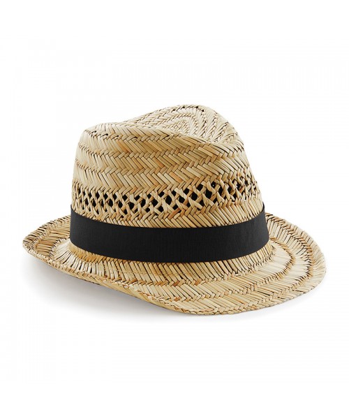 Straw summer trilby BEECHFIELD HEADWEAR S/M - 43g, L/XL - 44g  GSM